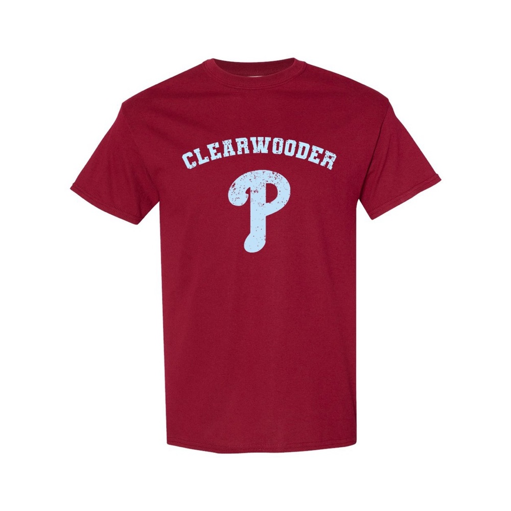 Clearwooder Phillies new s-xxxl
